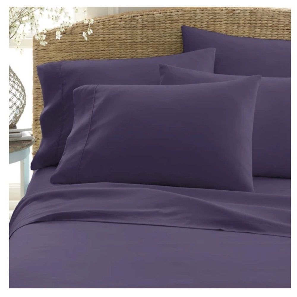 NWT New bedding sheets set 6 pc Allergen Free SOFT